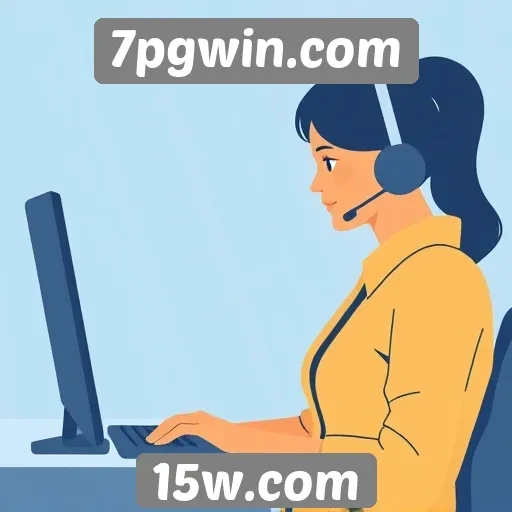 Atendimento ao cliente no site 7pgwin.com
